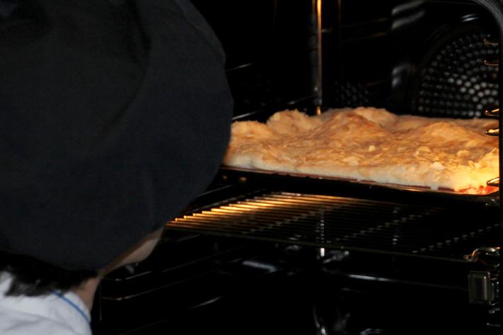 TRONCO DE NAVIDAD EN EL HORNO